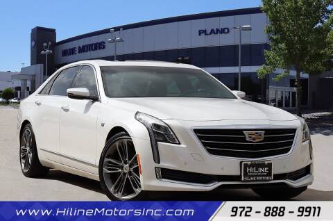 2017 Cadillac CT6 for sale at HILINE MOTORS in Plano TX
