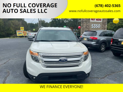 2012 Ford Explorer for sale at NO FULL COVERAGE AUTO SALES LLC in Austell GA
