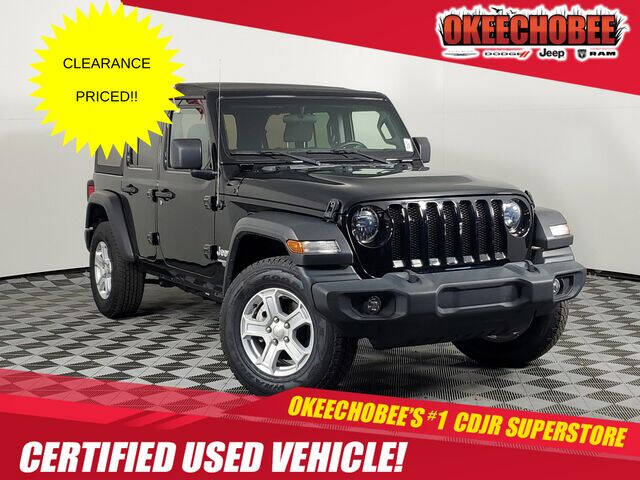 2021 Jeep Wrangler Unlimited for sale in Okeechobee, FL