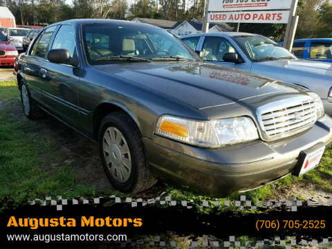 2007 Ford Crown Victoria for sale at Augusta Motors in Augusta GA