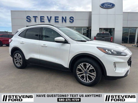 2022 Ford Escape for sale at STEVENS FORD in Enid OK