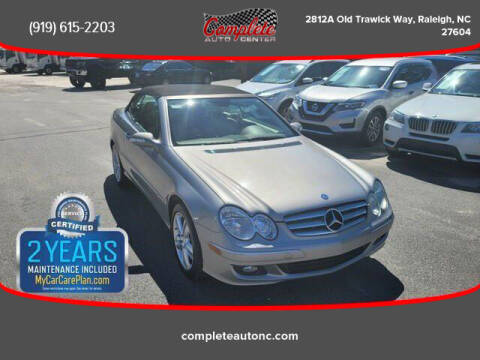 2008 Mercedes-Benz CLK for sale at Complete Auto Center , Inc in Raleigh NC