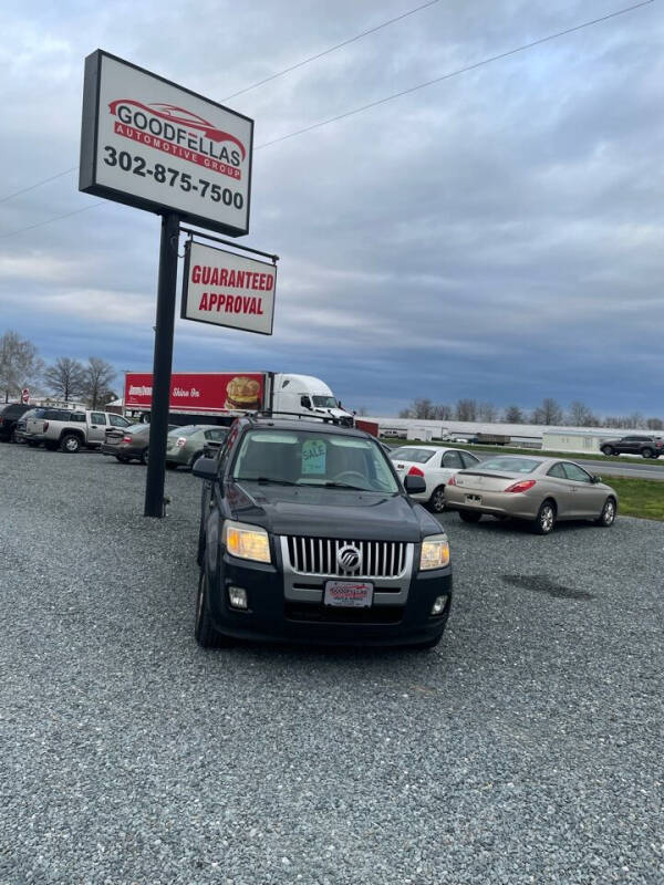 2009 Mercury Mariner for sale at GoodFellas Automotive Group in Laurel DE