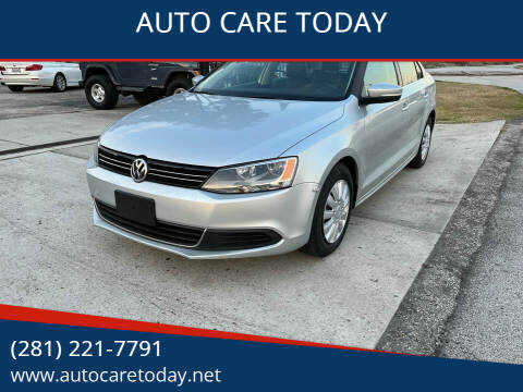 2013 Volkswagen Jetta for sale at AUTO CARE TODAY in Spring TX