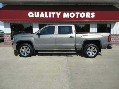 2017 GMC Sierra 1500 for sale at Quality Motors Inc in Vermillion SD