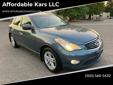2008 Infiniti EX35 for sale at Affordable Kars LLC in Portland OR