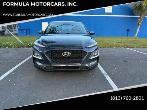 2020 Hyundai Kona for sale at FORMULA MOTORCARS, INC. in Tampa FL