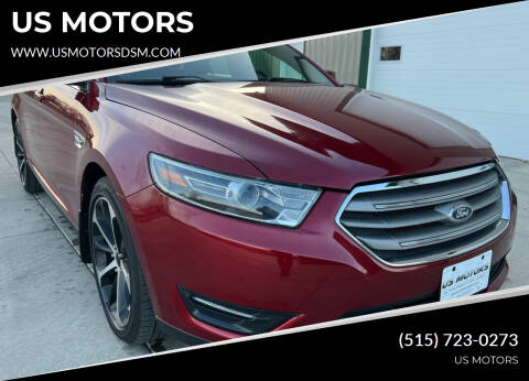 2015 Ford Taurus for sale at US MOTORS in Des Moines IA