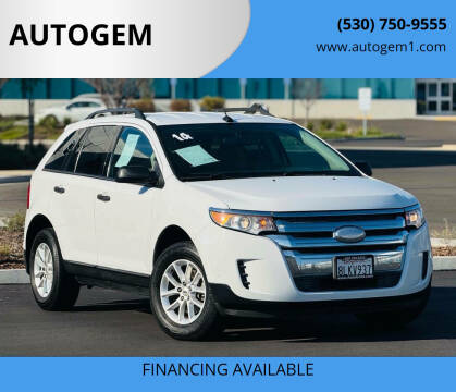 2014 Ford Edge for sale at AUTOGEM in Davis CA