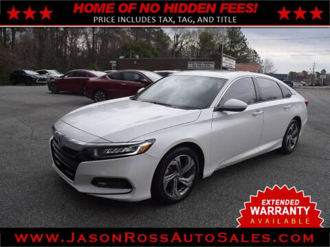 2018 Honda Accord for sale at Jason Ross Auto Sales in Burlington NC