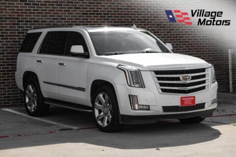2019 Cadillac Escalade for sale at Village Motors in Lewisville TX