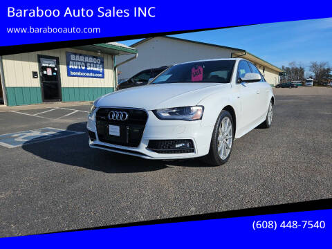 2015 Audi A4 for sale at Baraboo Auto Sales INC in Baraboo WI