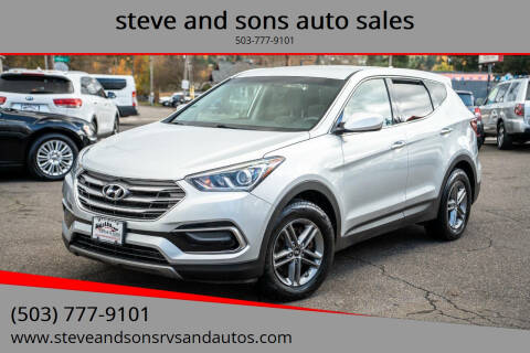 2017 Hyundai Santa Fe Sport for sale at steve and sons auto sales in Happy Valley OR