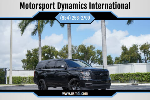 2015 Chevrolet Tahoe for sale at Motorsport Dynamics International in Pompano Beach FL