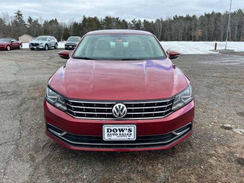 2016 Volkswagen Passat for sale at DOW'S AUTO SALES in Palmyra ME