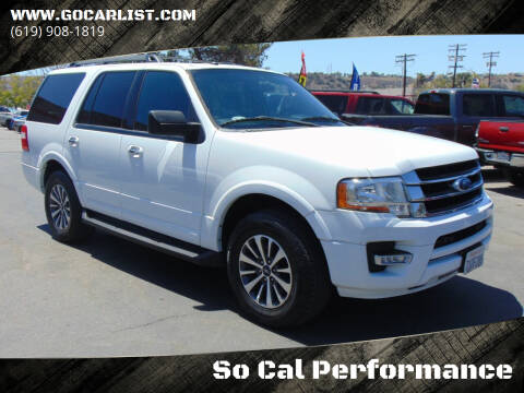2016 Ford Expedition for sale at So Cal Performance in San Diego CA