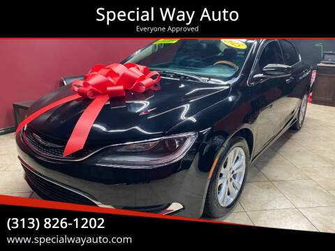 2015 Chrysler 200 for sale at Special Way Auto in Hamtramck MI