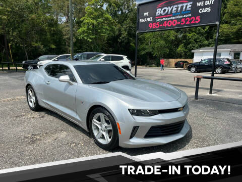 2017 Chevrolet Camaro for sale at Auto Group South - Boyette Auto Sales in Covington LA