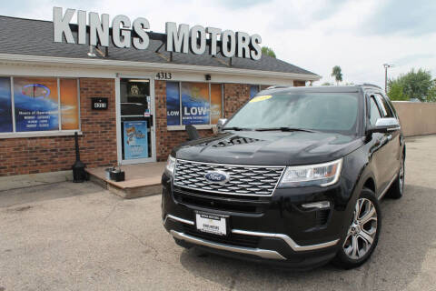 2018 Ford Explorer Platinum