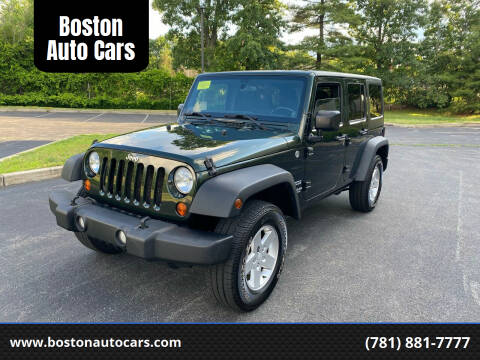 2011 Jeep Wrangler Unlimited for sale at Boston Auto Cars in Dedham MA