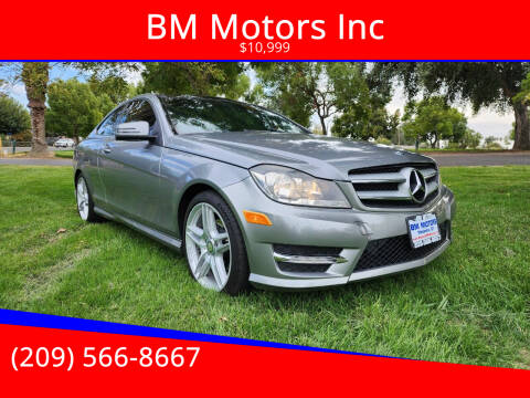 2013 Mercedes-Benz C-Class for sale at BM Motors Inc in Modesto CA