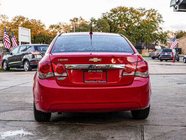 2014 Chevrolet Cruze for sale at Testarossa Motors in League City, TX