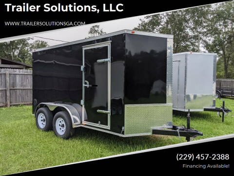 2025 6x12 Tandem Axle 6x12 Enclosed Cargo Trailer for sale at Trailer Solutions, LLC in Fitzgerald GA