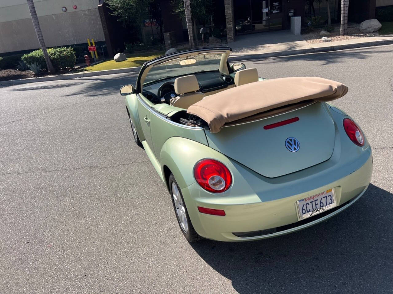 2007 Volkswagen New Beetle Convertible for sale at ZRV AUTO INC in Brea, CA