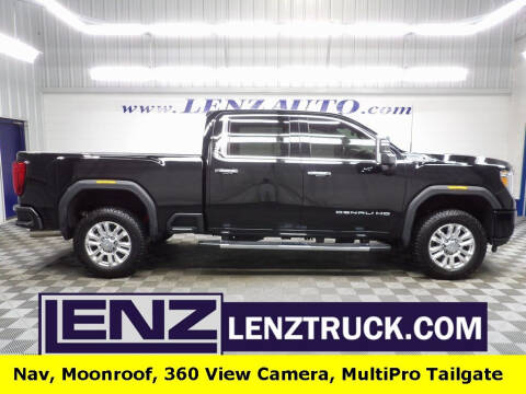 2022 GMC Sierra 2500HD for sale at LENZ TRUCK CENTER in Fond Du Lac WI