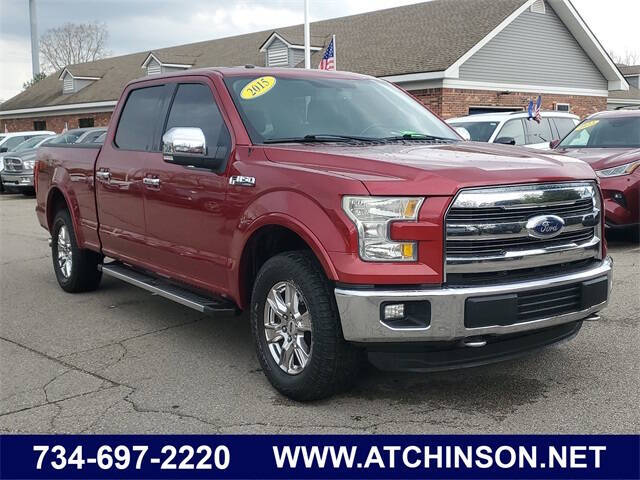 Used 2015 Ford F-150 Lariat with VIN 1FTFW1EF9FFC91311 for sale in Belleville, MI