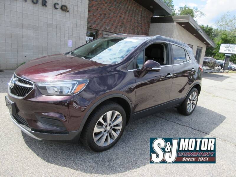 2017 Buick Encore for sale at S & J Motor Co Inc. in Merrimack NH