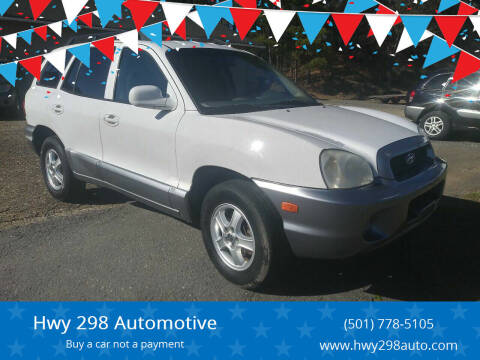 2003 Hyundai Santa Fe for sale at Hwy 298 Automotive in Benton AR