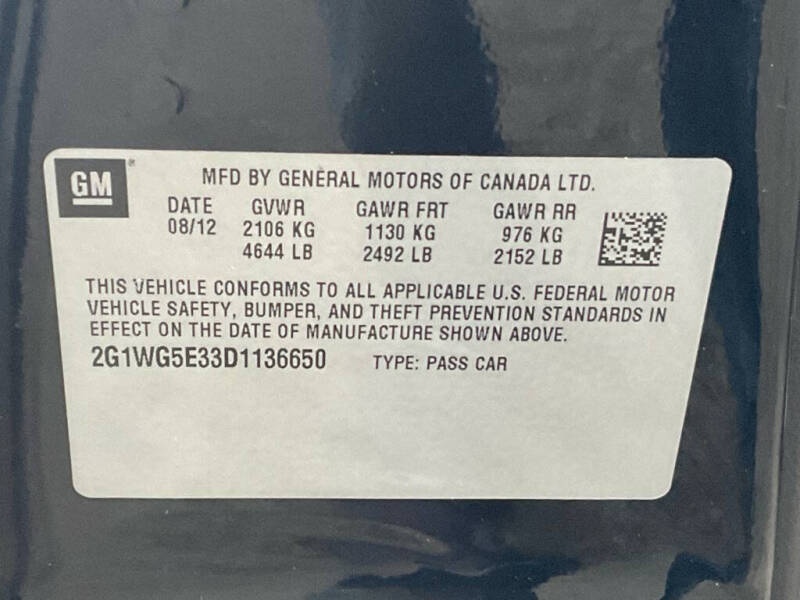 2013 Chevrolet Impala LT Fleet