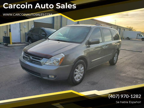 2010 Kia Sedona for sale at Carcoin Auto Sales in Orlando FL