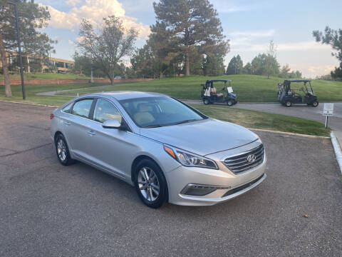 2015 Hyundai Sonata for sale at QUEST MOTORS in Englewood CO