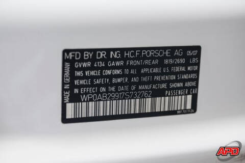 2007 Porsche 911 Carrera 4S