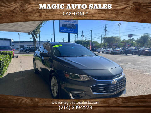 2018 Chevrolet Malibu for sale at Magic Auto Sales in Dallas TX