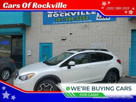 2013 Subaru XV Crosstrek for sale at Cars Of Rockville in Rockville MD