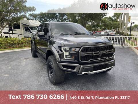2017 Ford F-150 for sale at AUTOSHOW SALES & SERVICE in Plantation FL