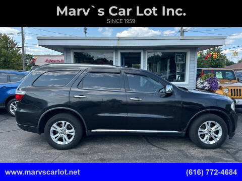 2012 Dodge Durango for sale at Marv`s Car Lot Inc. in Zeeland MI