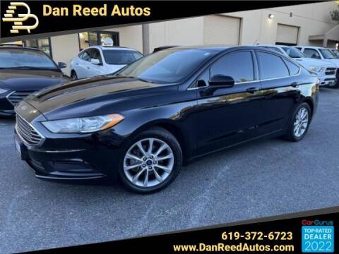 2017 Ford Fusion for sale at Dan Reed Autos in Escondido CA