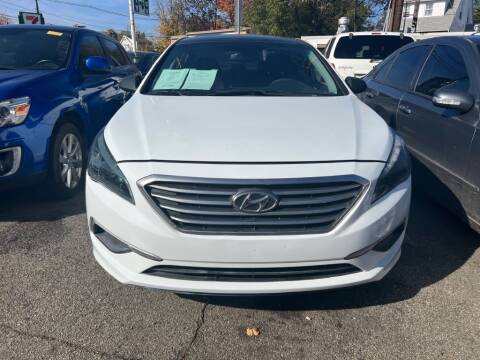 2016 Hyundai Sonata for sale at Park Avenue Auto Lot Inc in Linden NJ