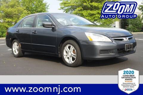 2006 Honda Accord for sale at Zoom Auto Group in Parsippany NJ