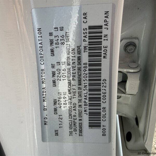 2022 Mazda Mazda3 Hatchback Select