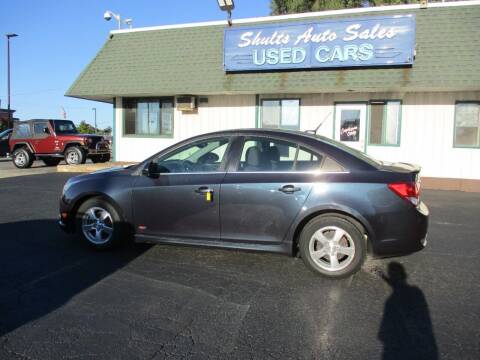 2014 Chevrolet Cruze for sale at SHULTS AUTO SALES INC. in Crystal Lake IL