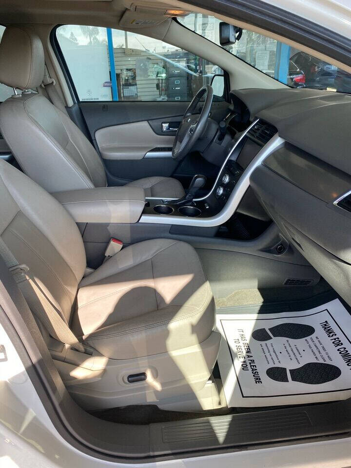 White 2013 Ford Edge SEL SEL 4dr Crossover 9