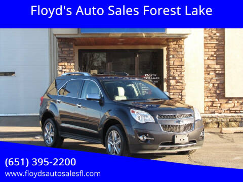 2015 Chevrolet Equinox for sale at Floyd's Auto Sales Forest Lake in Forest Lake MN