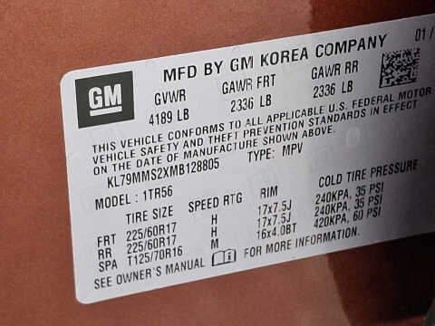 2021 Chevrolet TrailBlazer LS