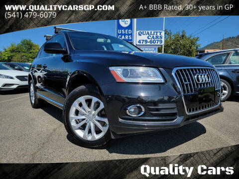 2016 Audi Q5 for sale at Quality Cars in Grants Pass OR