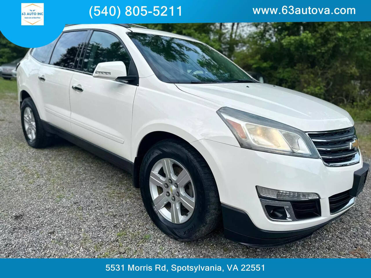 2014 Chevrolet Traverse for sale at 63 Auto Inc in Spotsylvania, VA